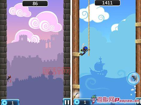 跳跃忍者：双人游戏，与朋友一起闯关