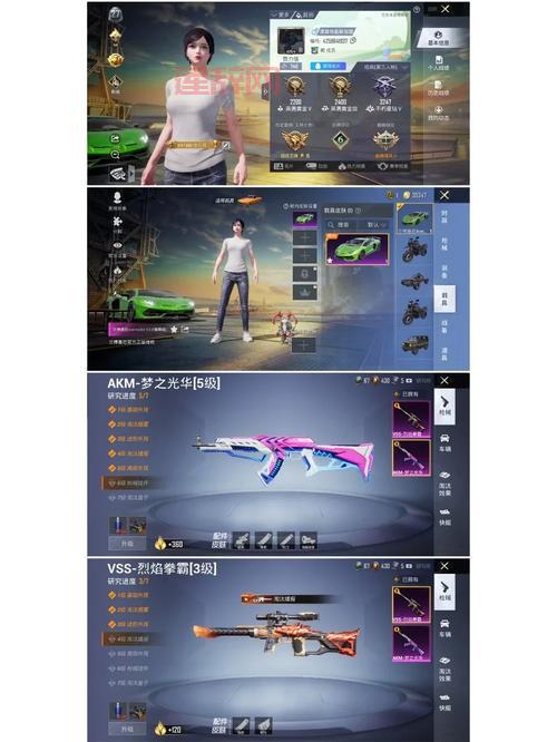 少前416专属装备：生命誓言皮肤，和平精英人气武器