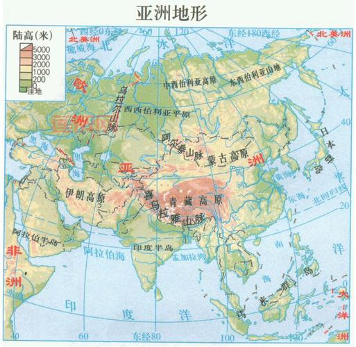 亚洲图图：探索亚洲各国地图与地理知识