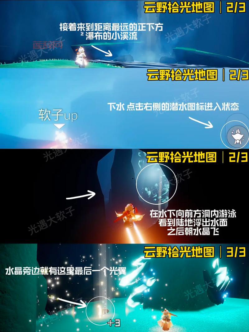 光遇深海季先祖位置与光翼分布详解