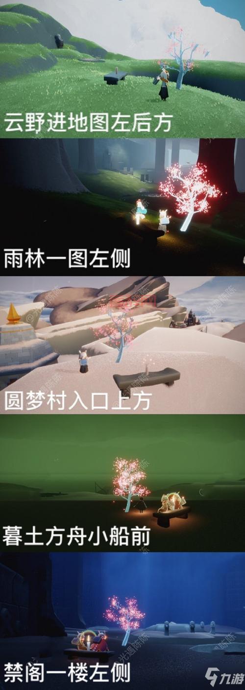 光遇樱花谷怎么去？新手必看超详细图文教程！