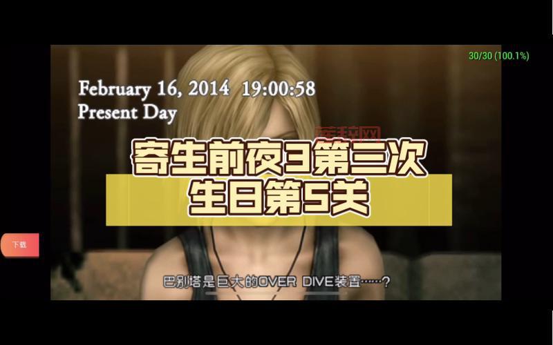 寄生前夜第三次生日：揭秘PSP恐怖生存游戏的全新剧情