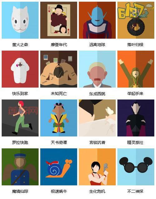 疯狂猜图电影电视答案全