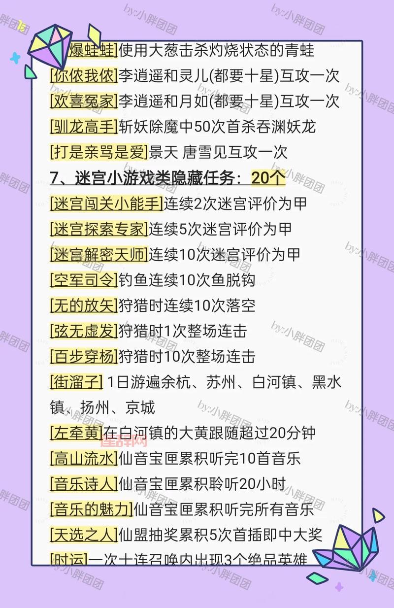 仙剑奇侠传5支线任务攻略：解锁隐藏任务与奖励