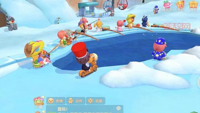 摩尔庄园雪山钓鱼场位置揭秘：摩尔拉雅入口